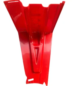 Vandsikring*ABS flodbarriere H: 52 cm indvendig kurve Rød