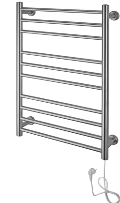 ADORA® Håndklædetørrere*elhåndklædetørrer 77,5 x 50 cm børstet stål