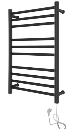 ADORA® Håndklædetørrere*elhåndklædetørrer 77,5 x 50 cm Sort
