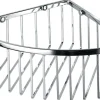 ADORA® Brusehylder*hjørnehylde enkelt trådkurv H9 cm