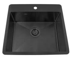 ADORA® Køkkenvaske*Optimus køkkenvask 550 x 530 mm Sort