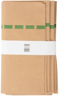 Grouw Husholdningsartikler*Affaldssække papir 110 liter 4-pk. -