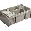 Skraldespande|Affaldssortering*Affaldssortering til skuffe 6 spande 80 cm