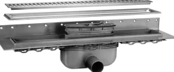 Purus Gulvafløb*Afløbsrende 800 mm m/vandret afløb -
