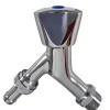 Haner & Ventiler*Aftapventil 1/2" med metalgreb krom