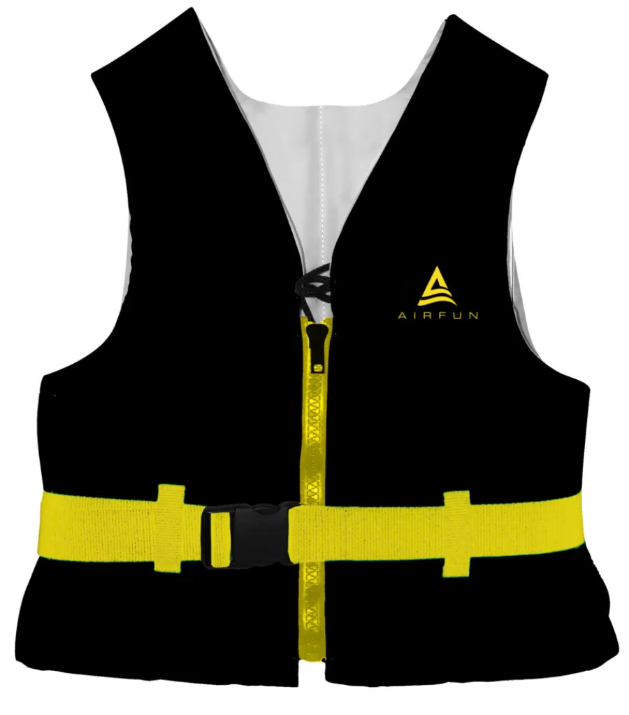 Airfun Vandsport*svømmevest 70-90 kg sort/gul