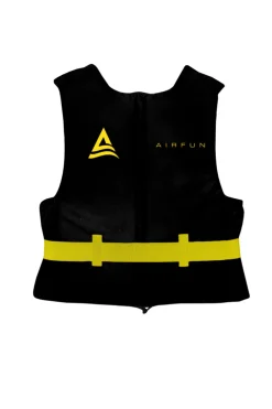 Airfun Vandsport*svømmevest >90 kg sort/gul