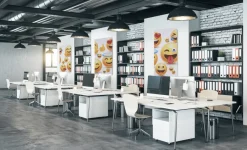FibroTech Akustikpaneler & Tilbehør*Akustikbillede Art-Acoustic emoji III 60 x 120 cm