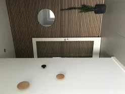 FibroTech Akustikpaneler & Tilbehør|Loftbeklædning*Akustikpanel Premium 22 x 605 x 2440 mm Light oak
