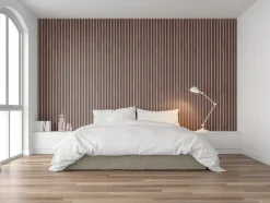 FibroTech Akustikpaneler & Tilbehør|Loftbeklædning*Akustikpanel Premium 22 x 605 x 2440 mm Light oak