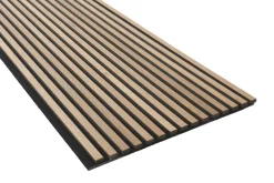 FibroTech Akustikpaneler & Tilbehør|Loftbeklædning*Akustikpanel Premium 22 x 605 x 2440 mm Oiled oak