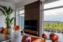 FibroTech Loftbeklædning*Akustikpanel Premium 22 x 605 x 2440 mm Smoked oak