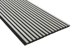FibroTech Akustikpaneler & Tilbehør|Loftbeklædning*Akustikpanel Proff 22 x 605 x 3000 mm Grey oak