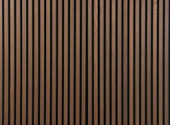 FibroTech Akustikpaneler & Tilbehør|Loftbeklædning*Akustikpanel Proff 22 x 605 x 3000 mm Smoked oak