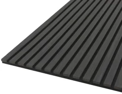 FibroTech Akustikpaneler & Tilbehør|Loftbeklædning*Akustikpanel Quanti 18 x 520 x 2440 mm Black oak
