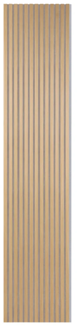 FibroTech Akustikpaneler & Tilbehør|Loftbeklædning*Akustikpanel Quanti 18 x 520 x 2440 mm Light oak