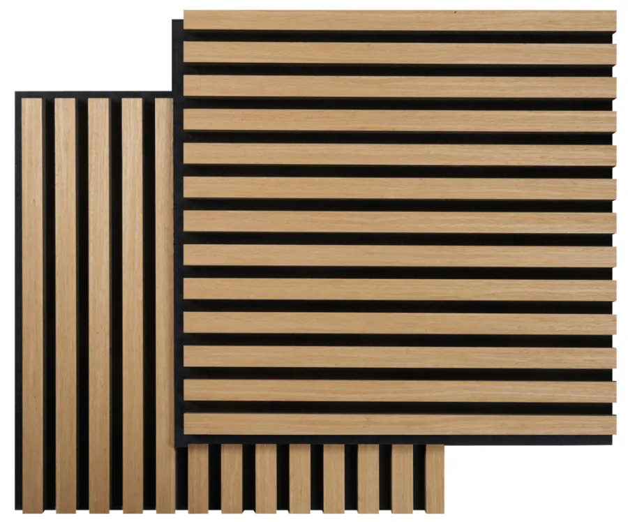 FibroTech Akustikpaneler & Tilbehør*Akustikpanel Square 22 × 520 × 520 mm 2-pk. Light oak