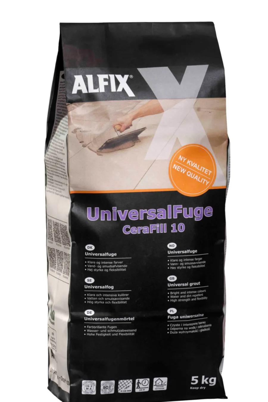 Alfix Fugeprodukter*CeraFill 10 universalfuge - antracit