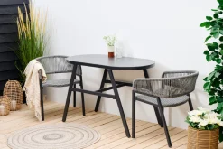 Sunlife® Caféborde & Caféstole*Altansæt Chicago - Sort