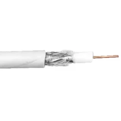 Elworks Antennekabler*Antennekabel hvid 7 mm × 25 meter -