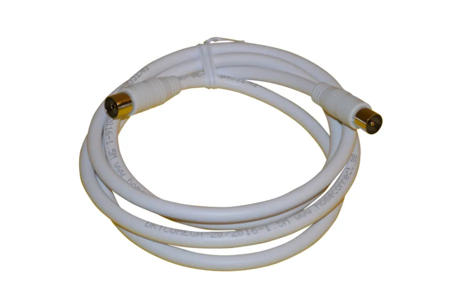 Triax Antennekabler*Antenneledning m/stik HF-tæt 1,5 meter