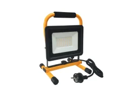 Arbejdslamper*Arbejdslampe på stativ inkl. 50 W LED-pære sort