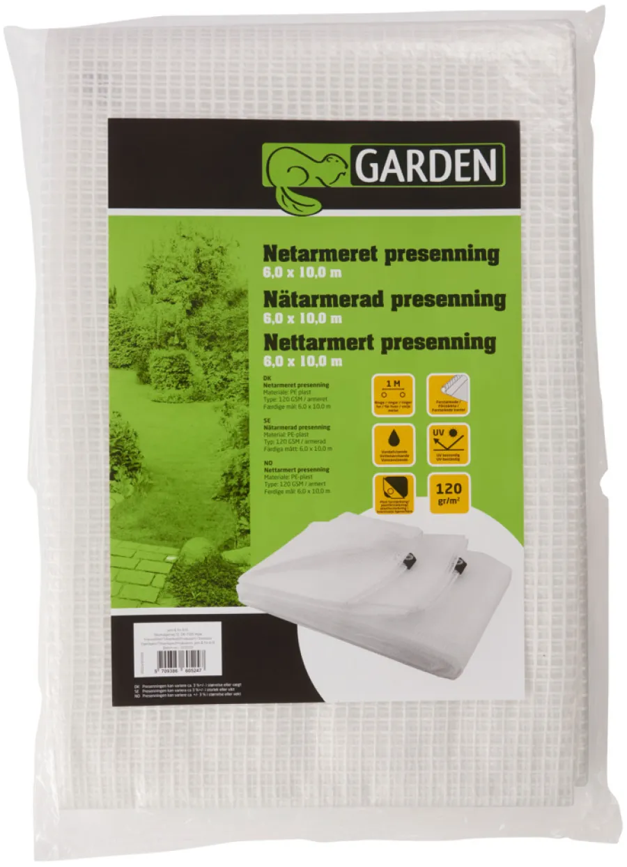 Garden® Presenninger*Armeret presenning 600 x 1000 cm 60 m² - Klar