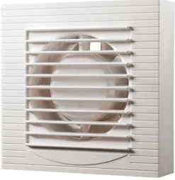 GRAD Ventilation*Badrumsventilator m/hygrostat og timer - Hvid