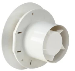 GRAD Ventilation*Badrumsventilator m/hygrostat og LED-display - Hvid