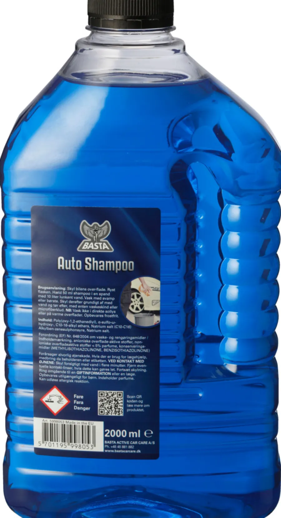 Basta Rengøring & Pudsemidler*autoshampoo 2 liter