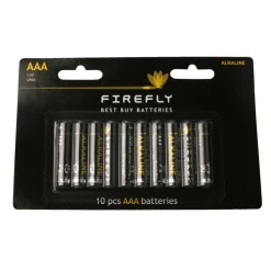 Firefly Batterier*Batteri AAA 10-pk. -