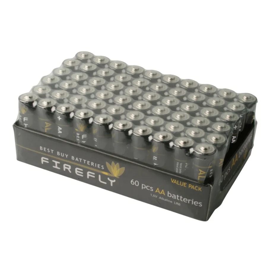 Firefly Batterier*Batteri AA 60-pk. -