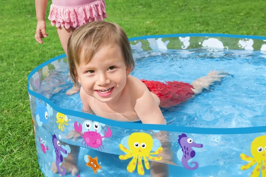 Bestway Pools*Aqautic Fill 'N Fun børnepool Ø122 cm