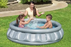Bestway Pools*badebassin rumskib Ø152 cm 512 liter Sølv