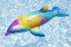 Bestway Strand- & Badelegetøj|Badedyr & Vandleg*Dolphin Daydream badedyr 168 x 66 cm Multifarvet