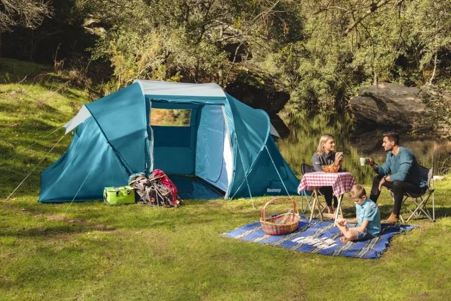 Bestway Telte & Campingmøbler*Family Ground telt til 4 personer