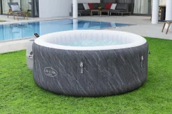 Bestway Udendørs Spabade*Lay-Z-Spa Boracay 4 spabad Ø180 cm Blue Marble