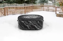 Bestway Badekar|Udendørs Spabade*Lay-Z-Spa Glacial Dip isbad 420 liter Sort marmor
