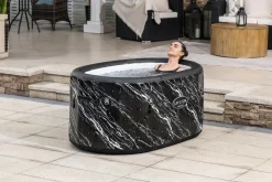 Bestway Badekar|Udendørs Spabade*Lay-Z-Spa Glacial Dip isbad 420 liter Sort marmor