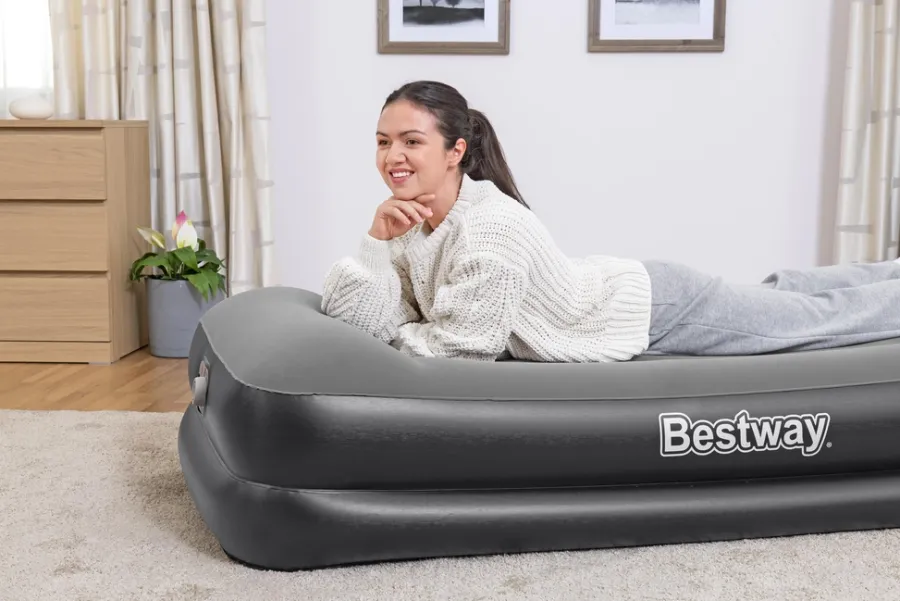 Bestway Luftmadrasser & Pumper*luftmadras med indbygget pumpe 191 x 97 cm