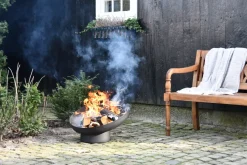 Gardenlife Fire Bålfad & Tilbehør*Bålfad hældende stål 56,5 x 60 cm