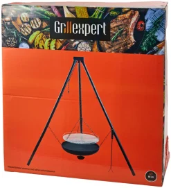 Grillexpert® Bålfad & Tilbehør*Bålsted tripod med bålfad og rist Ø55 cm -