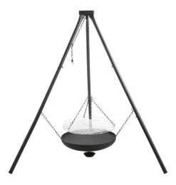 Grillexpert® Bålfad & Tilbehør*Bålsted tripod med bålfad og rist Ø55 cm -