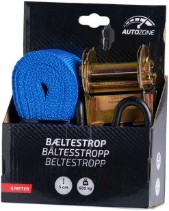 AutoZone® Trailertilbehør*Bæltestrop 50 mm x 6 meter -