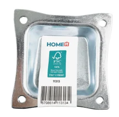 HOME it Bordben*Bordben skråtstillet Ø25/45 mm x 80 cm bøg Sort