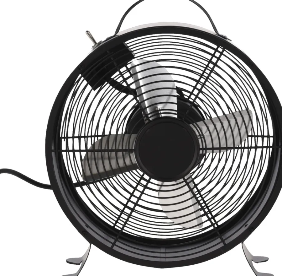 Ventilatorer*Bordventilator Ø26 cm Sort