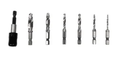 PRIZE® Bor & Bits*Bor- & gevindskæresæt 7 dele -