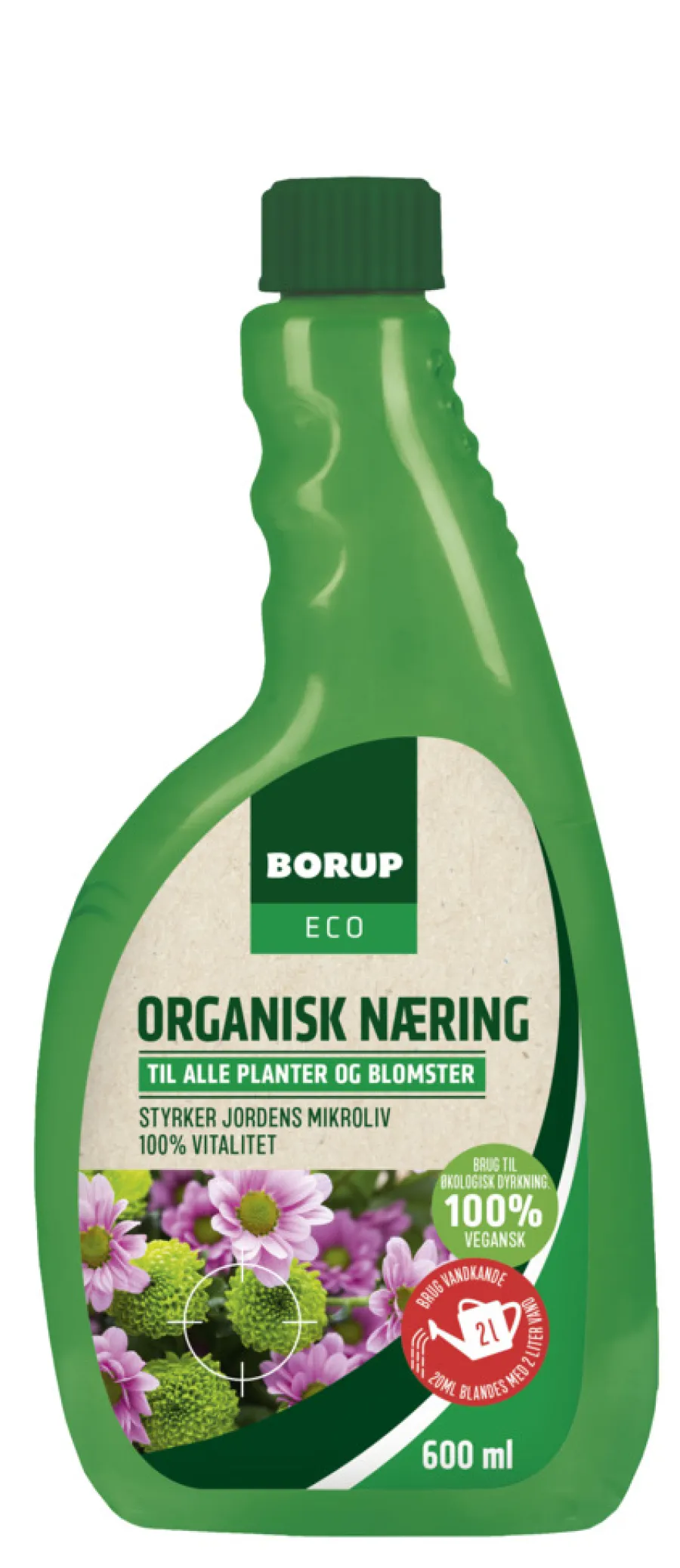 Borup ECO Gødning*organisk næring gødning til blomster 600 ml