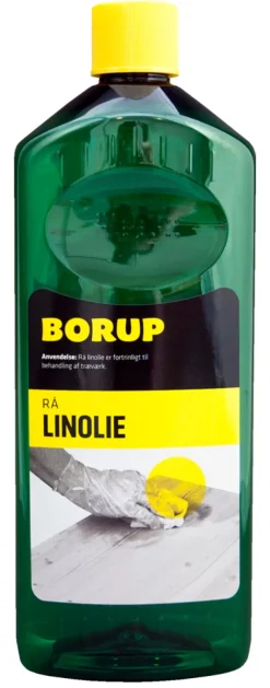 Borup Øvrige Kemikalier*rå linolie 1 liter