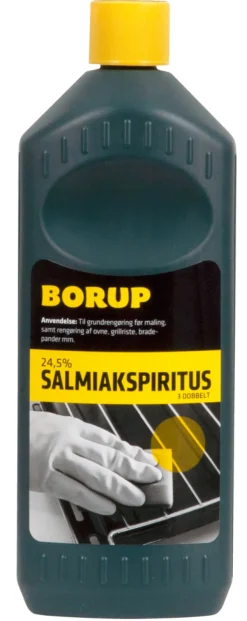 Borup Øvrige Kemikalier*salmiakspiritus 24,5 % 1 liter